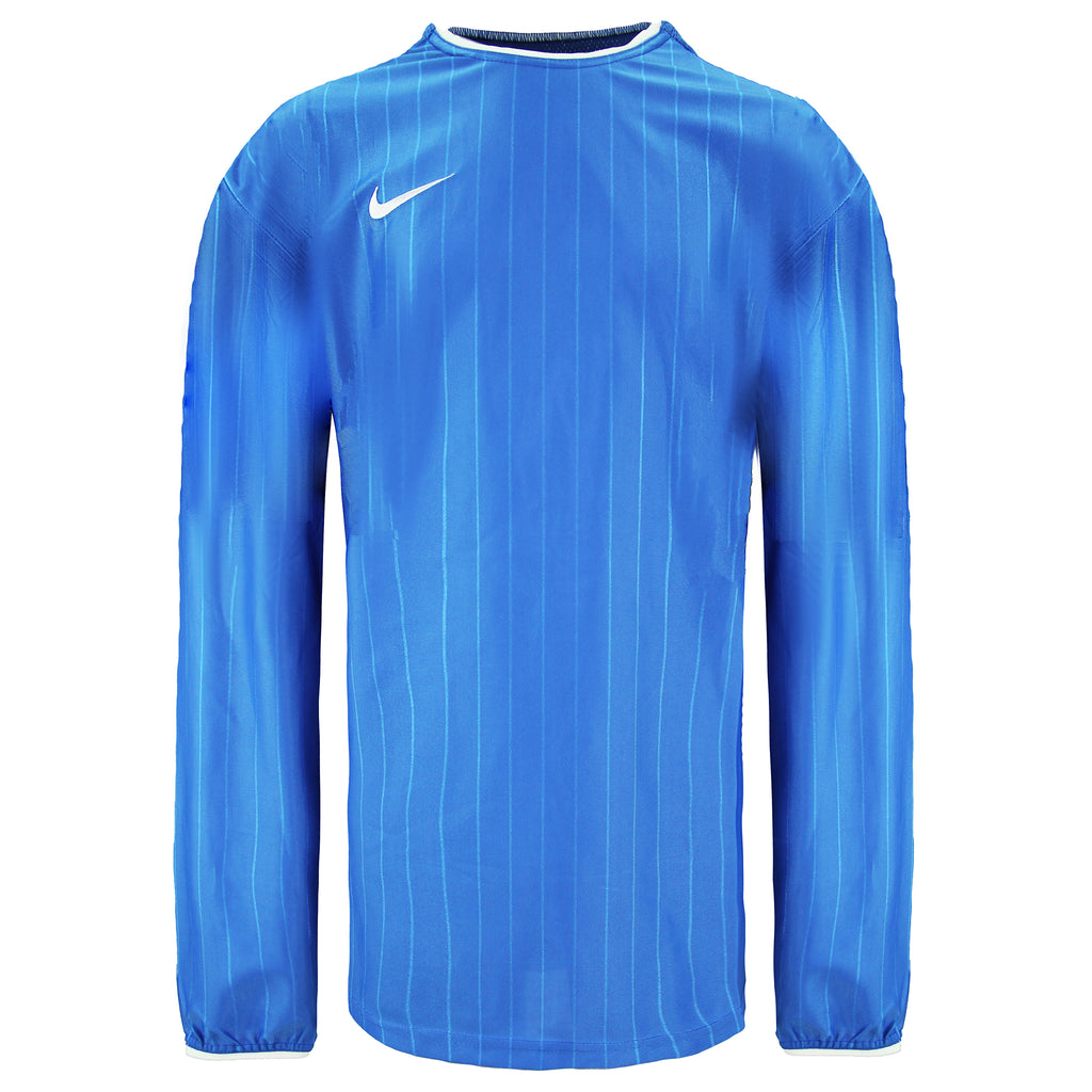 Nike Logo Kids Blue Football Shirt