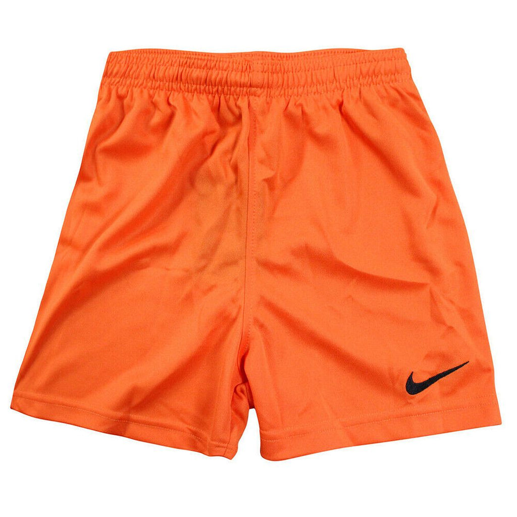 Nike Park II Knit Kids Orange Football Shorts