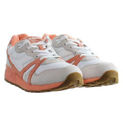 Diadora N9000 III Mens White/Peach Trainers