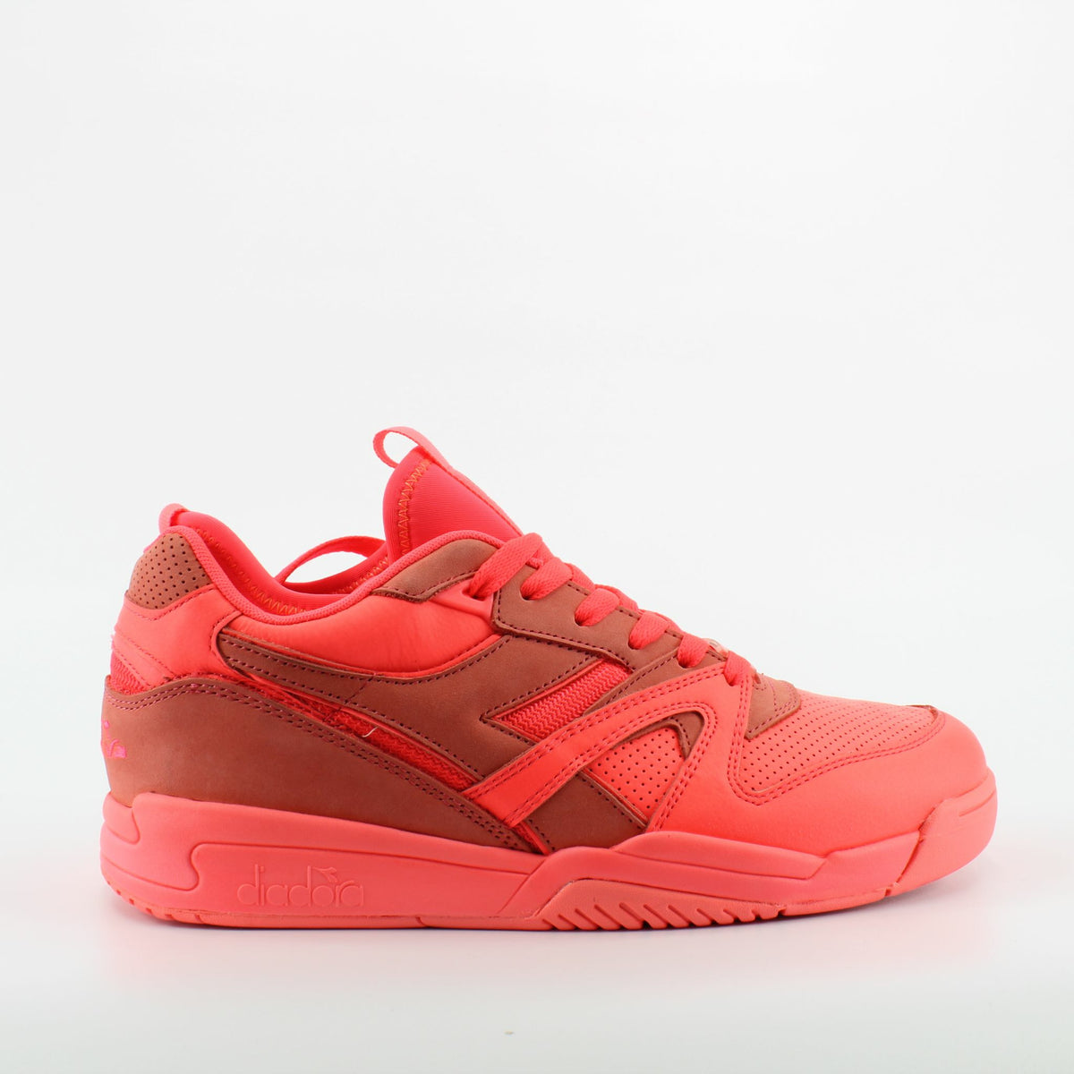 Diadora x Paura Duratech Elite Trainers - Coral Neon