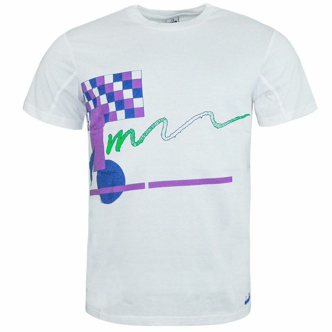 Diadora Mens White T-Shirt