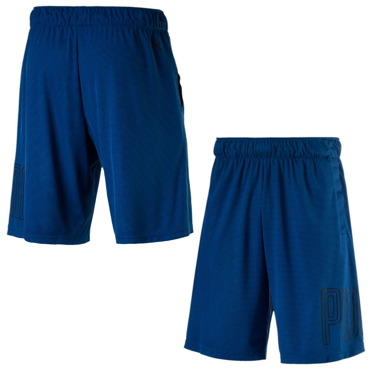 Puma Motion Flex 10" Mens Blue Shorts