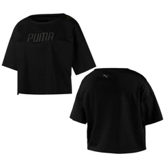 Puma Explosive Womens Black Crop Top