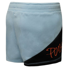 Puma Small Logo Womens Blue Shorts
