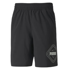 Puma Collective Mens Black Woven Shorts