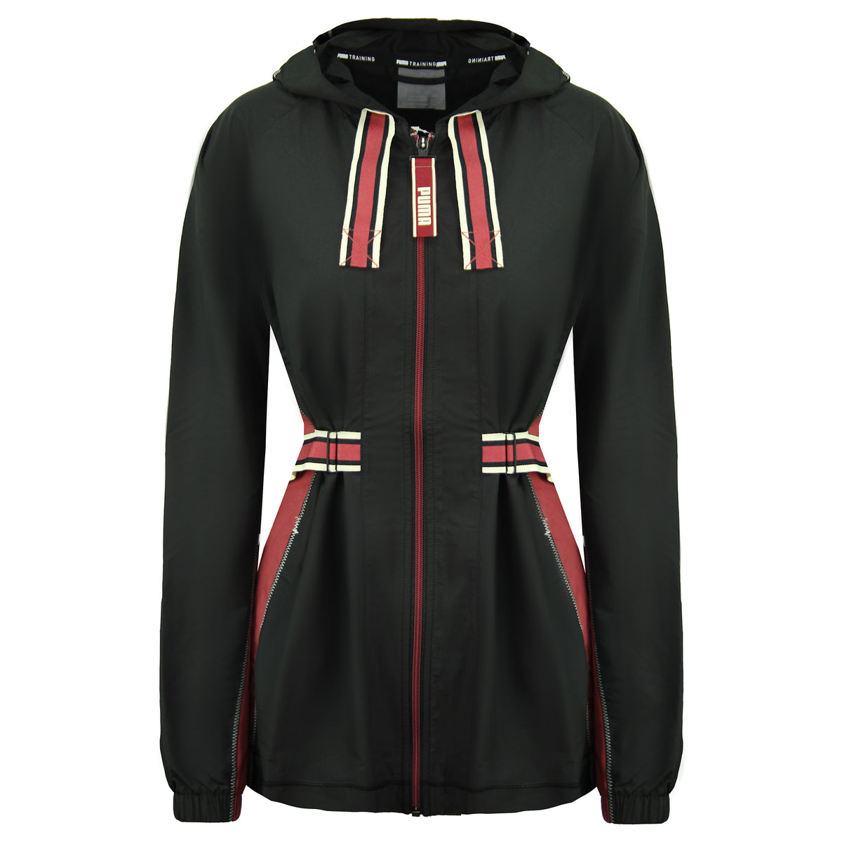 Puma x First Mile Womens  Black Belted Jacket