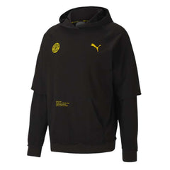 Puma x Gold's Gym Raglan Mens Black Hoodie