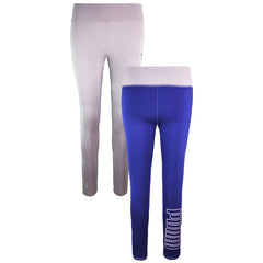 Puma DryCell Womens Lilac/Blue Leggings