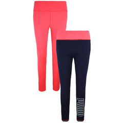 Puma DryCell Womens Pink/Navy Leggings