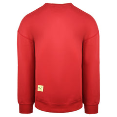 Puma x Michael Lau Mens Red Graphic Sweatshirt