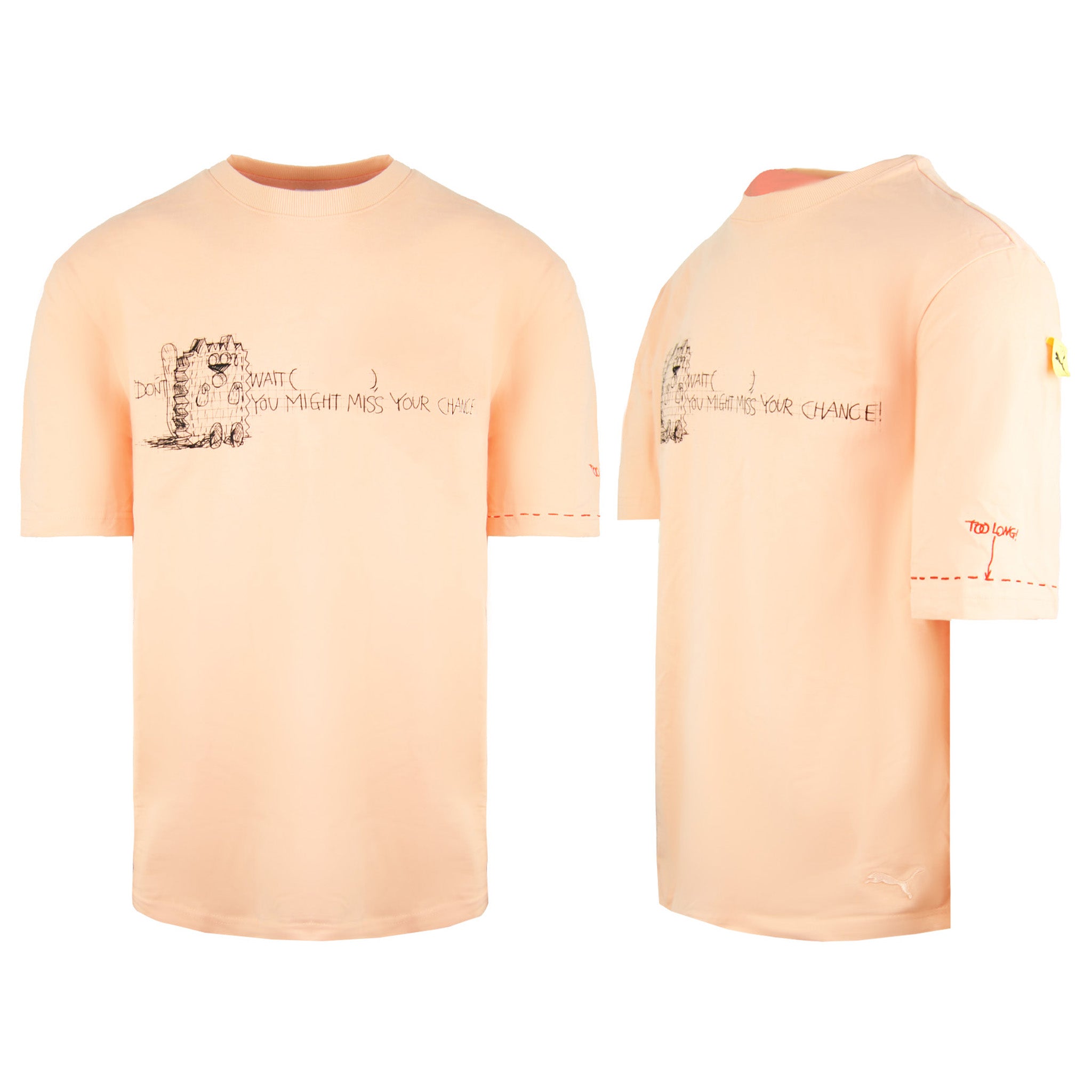 Puma x Michael Lau Peach Mens T-Shirt