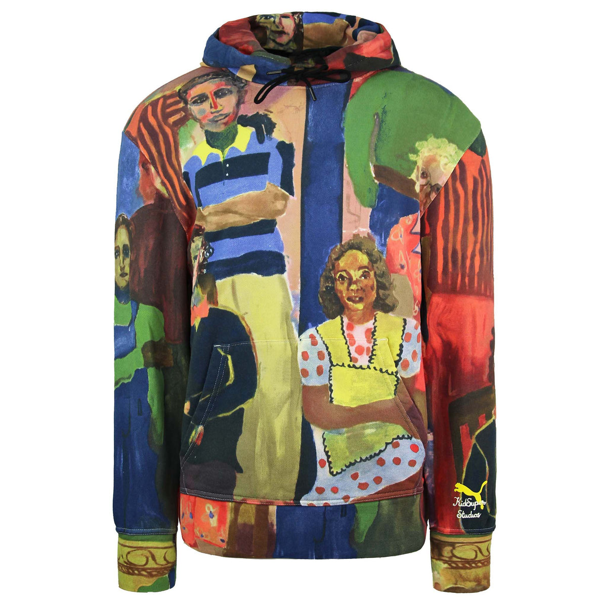 Puma x KidSuper Studios Mens Printed Hoodie