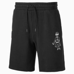 Puma x KidSuper Studios Black Stretch Waist Mens Shorts