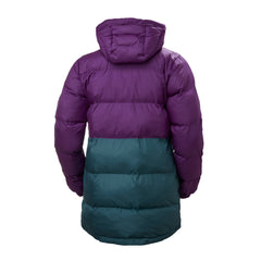 Helly Hansen P&C Womens Teal/Purple Puffer Parka Jacket