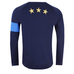 Puma Italia Azzurri Mens Navy Football Top