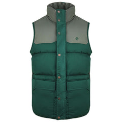 Timberland Gosse Eye Mens Green Padded Gilet