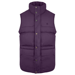 Timberland Goose Eye Zip Up Purple Mens Mountain Gilet 5469J 527