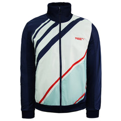 Puma Fitted Mens Navy Track Jacket