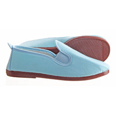 Flossy Celeste Kids Blue Plimsolls