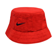 Nike Logo Kids Red Bucket Hat