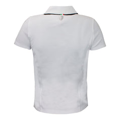 Puma Womens Ferrari Lifestyle Polo Shirt White Top 566257 03