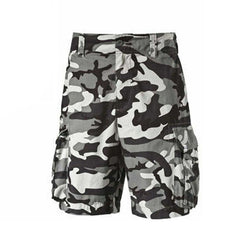 Puma Woven Varsity Black White Camo Cargo Mens Short 568435 01