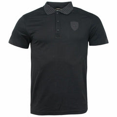 Puma Ferrari Moonless Night 3 Button Up Collared Mens Polo Shirt 569354 01 A6E