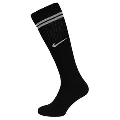 Nike Logo Mens Black Long Tube Socks