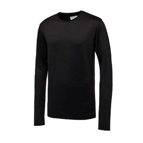 Puma X STAMPD Mens Black Running Top