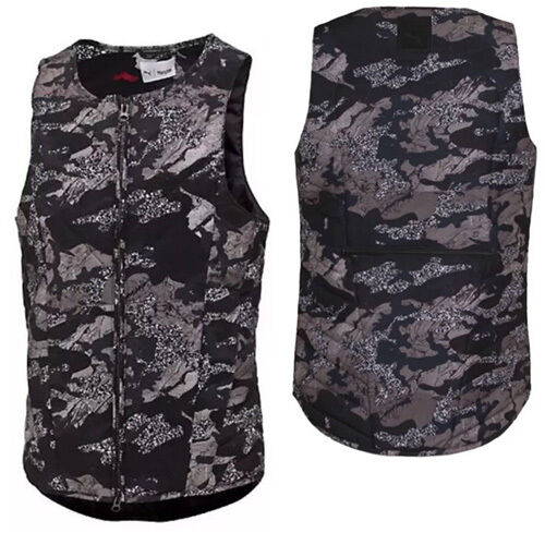 x Trapstar Black Camo Gilet