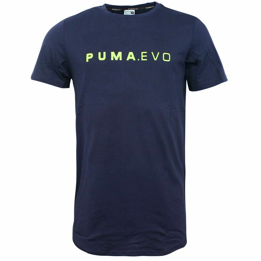 Puma Evo Mens Navy T-Shirt