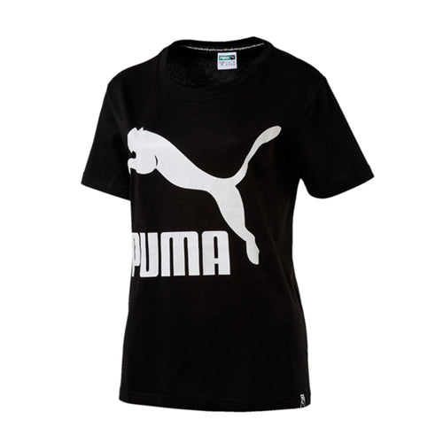 Puma Archive Logo Womens Black T-Shirt