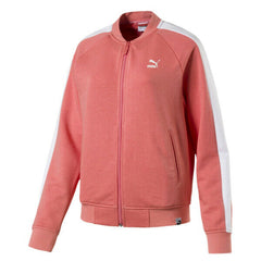 Puma Classics Logo T7 Womens Pink Track Jacket