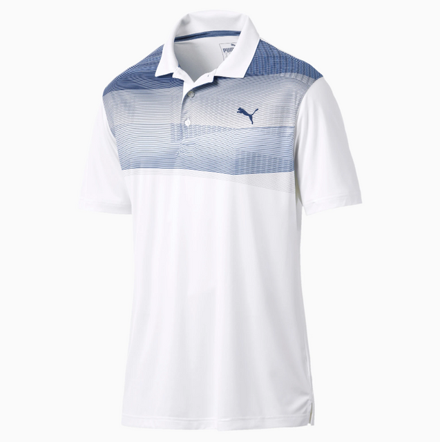 Puma PWRCOOL Refraction Performance Fit Mens Golf Polo Shirt 576129 04