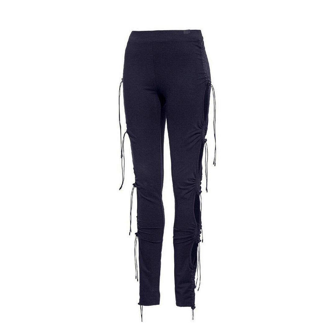 Puma x Rihanna Fenty Ruched Womens Navy Leggings