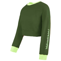 Puma x Rihanna Fenty Womens Laced Green Sweatshirt