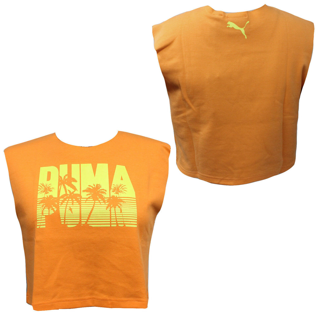 x Rihanna Fenty Logo Crop Top