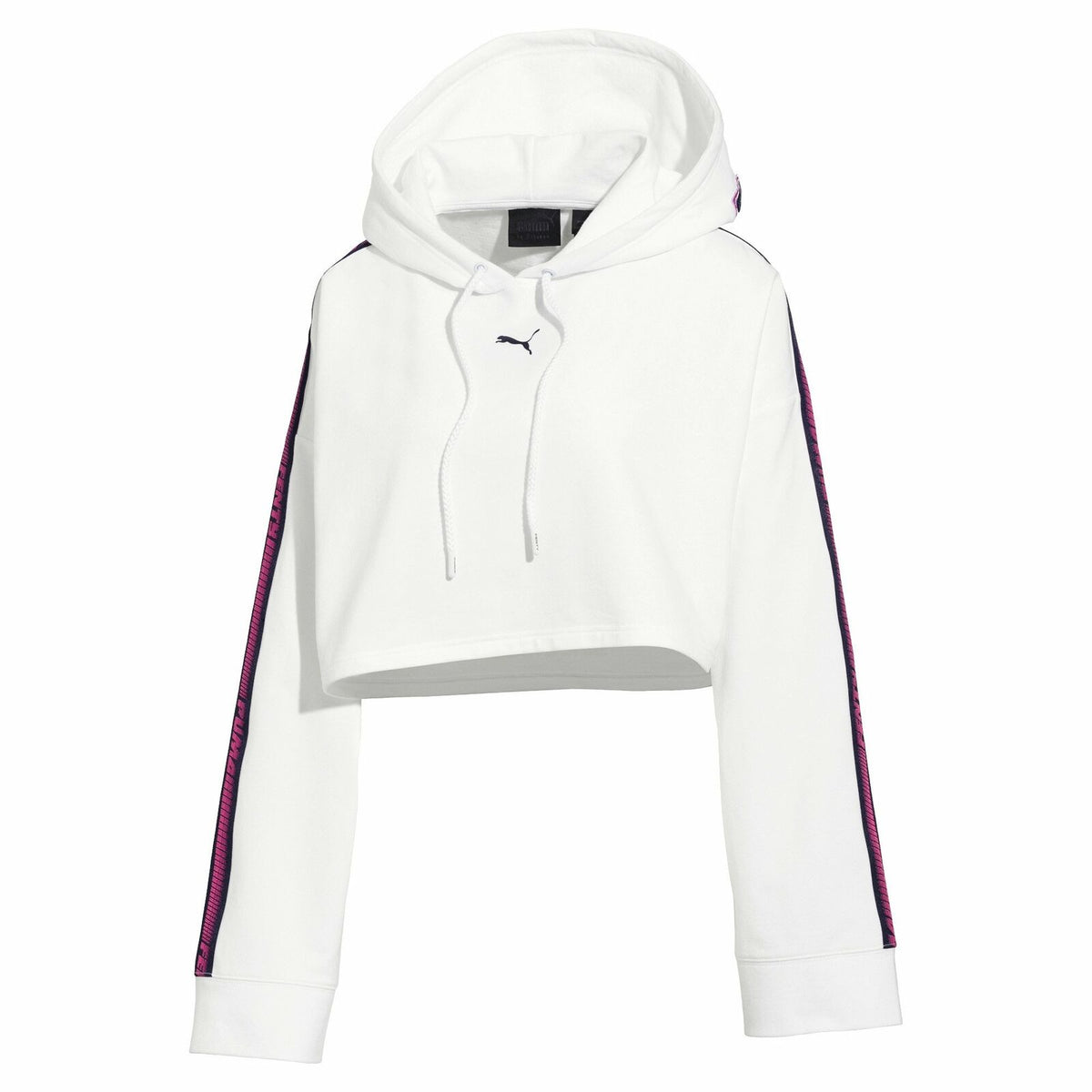 Puma x Rihanna Fenty Womens Hooded Long Sleeve Cropped Sweatshirt 577440 03