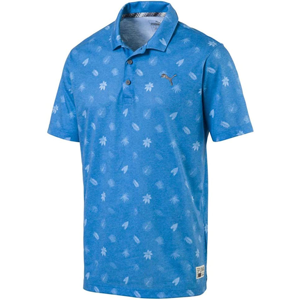 Puma Verdant Mens Blue Polo Shirt