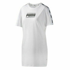 Puma Logo Womens White Sports Dress