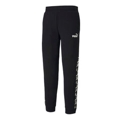 Puma Amplified Mens Black Track Pants