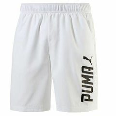 Puma Rebel Stretch Waist Bottoms Off White Mens Shorts