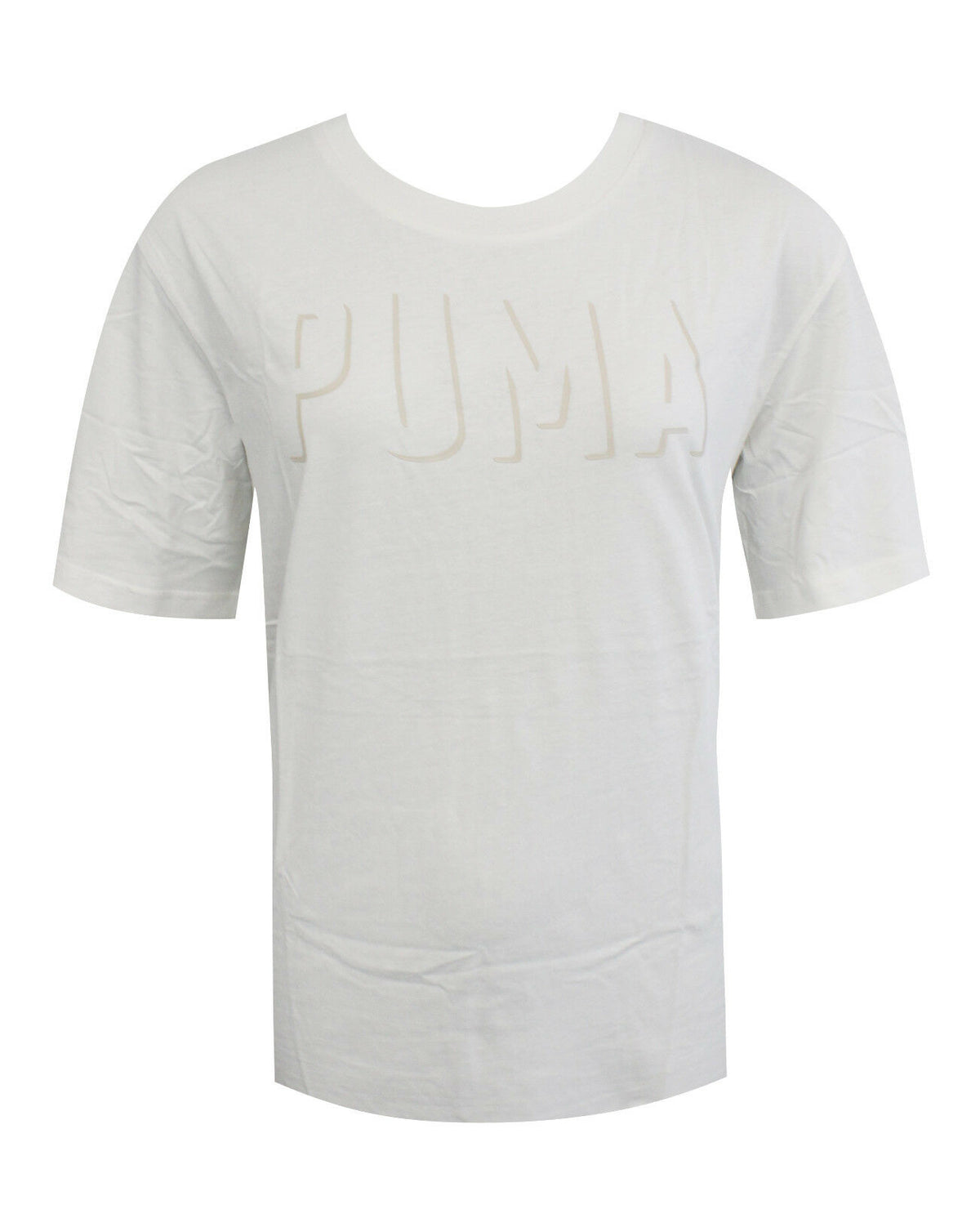 Puma Fusion Elongated Womens White T-Shirt