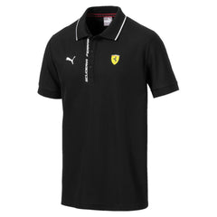 Puma Scuderia Ferrari Mens Black Polo Shirt