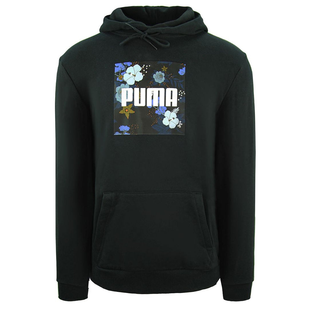 Puma Graphic Mens Black Hoodie