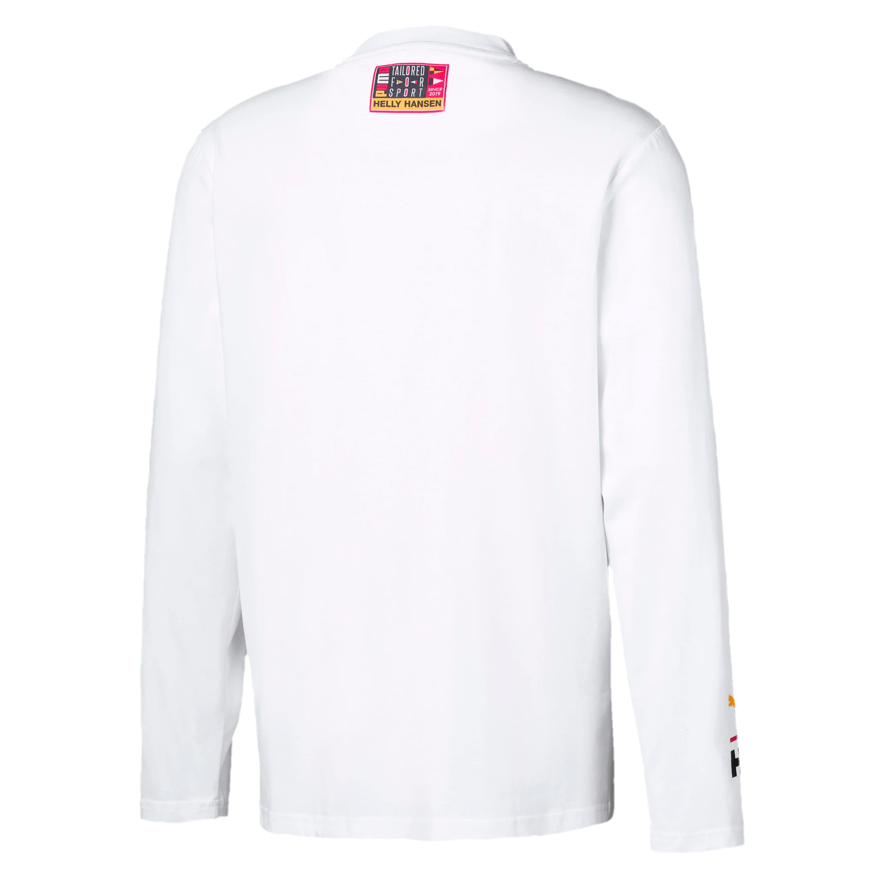 Puma TFS x Helly Hansen Long Sleeve Tee White Mens Top 597148 02