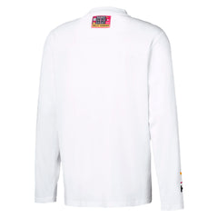 Puma TFS x Helly Hansen Long Sleeve Tee White Mens Top 597148 02