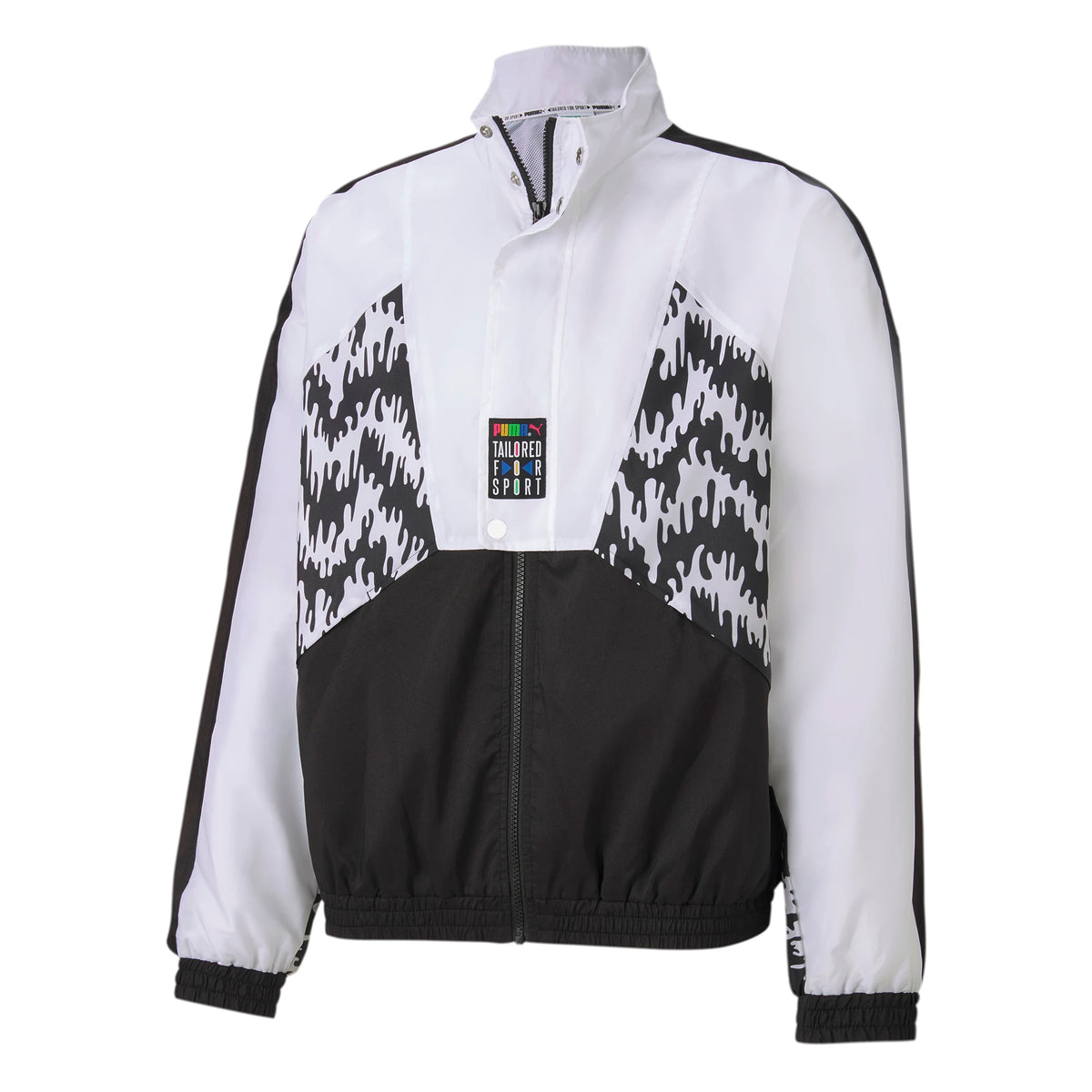 Puma Tailored For Sport Mens Black/White Jacket