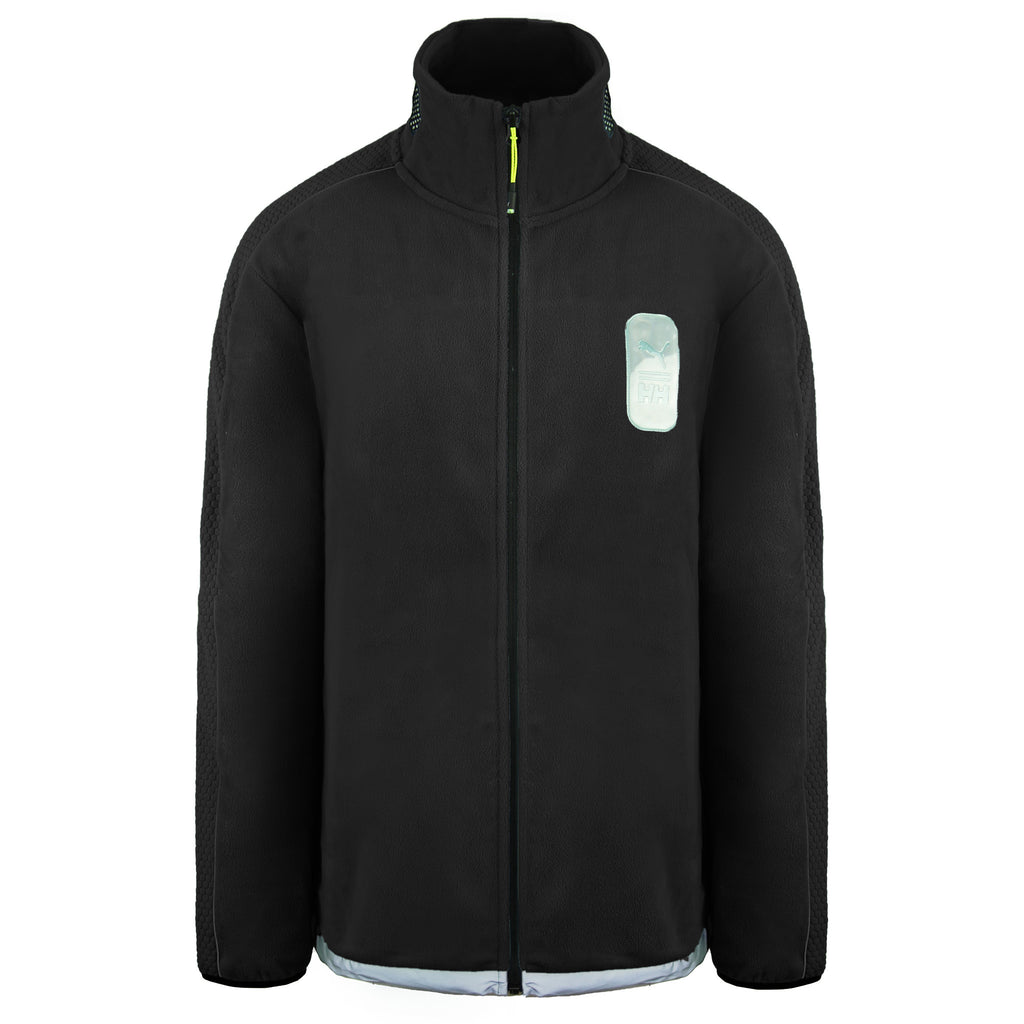 Puma x Helly Hansen Mens Black Polar Fleece Jacket