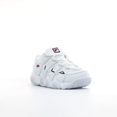 Fila Uproot Chunky White Synthetic Womens Lace Up Trainers 5BM00539 125